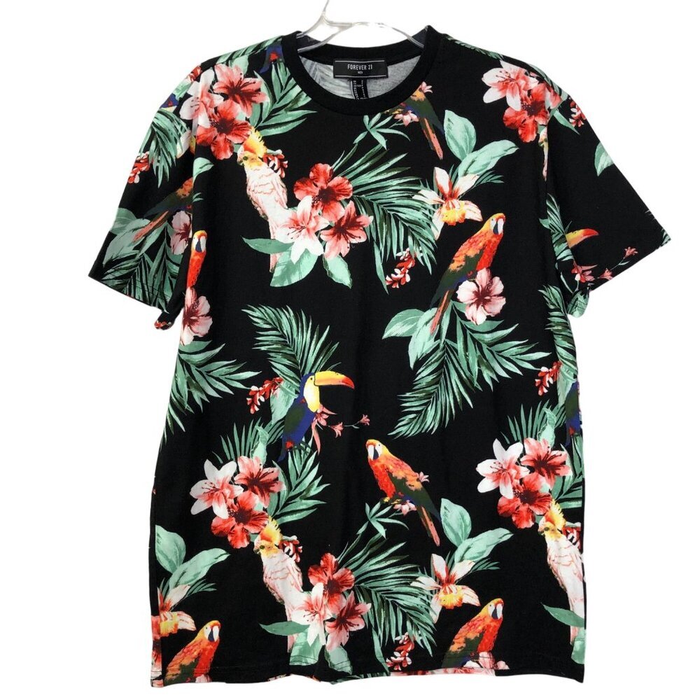 FOREVER 21 MENS TROPICAL TSHIRTS‎ SM NWT